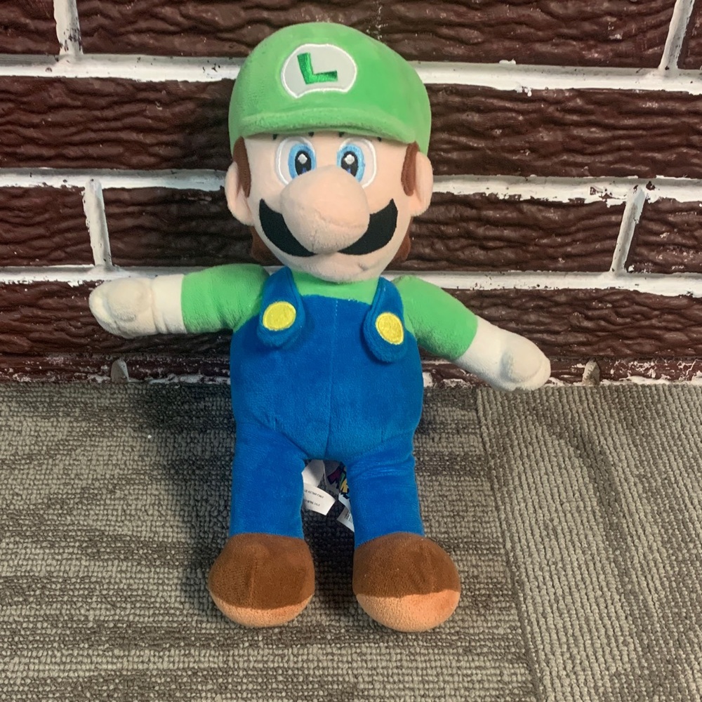 Nintendo Green and Blue Plush Toy